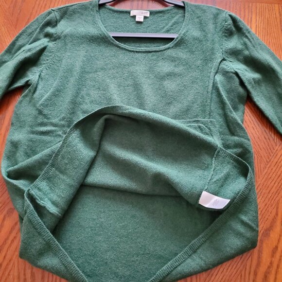 J. Jill Green asymmetrical sweater - Picture 5 of 9